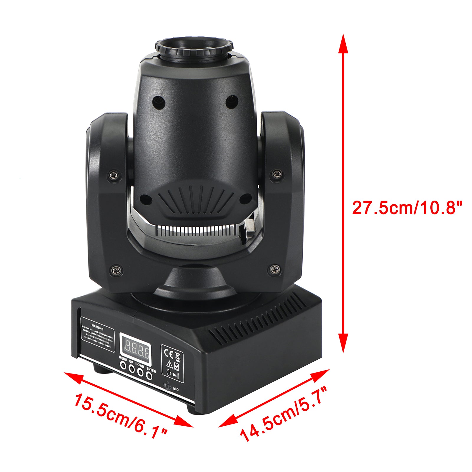 Moving Head 8Gobo Stage Lighting RGBW LED DJ DMX Beam Bar Disco Party Light