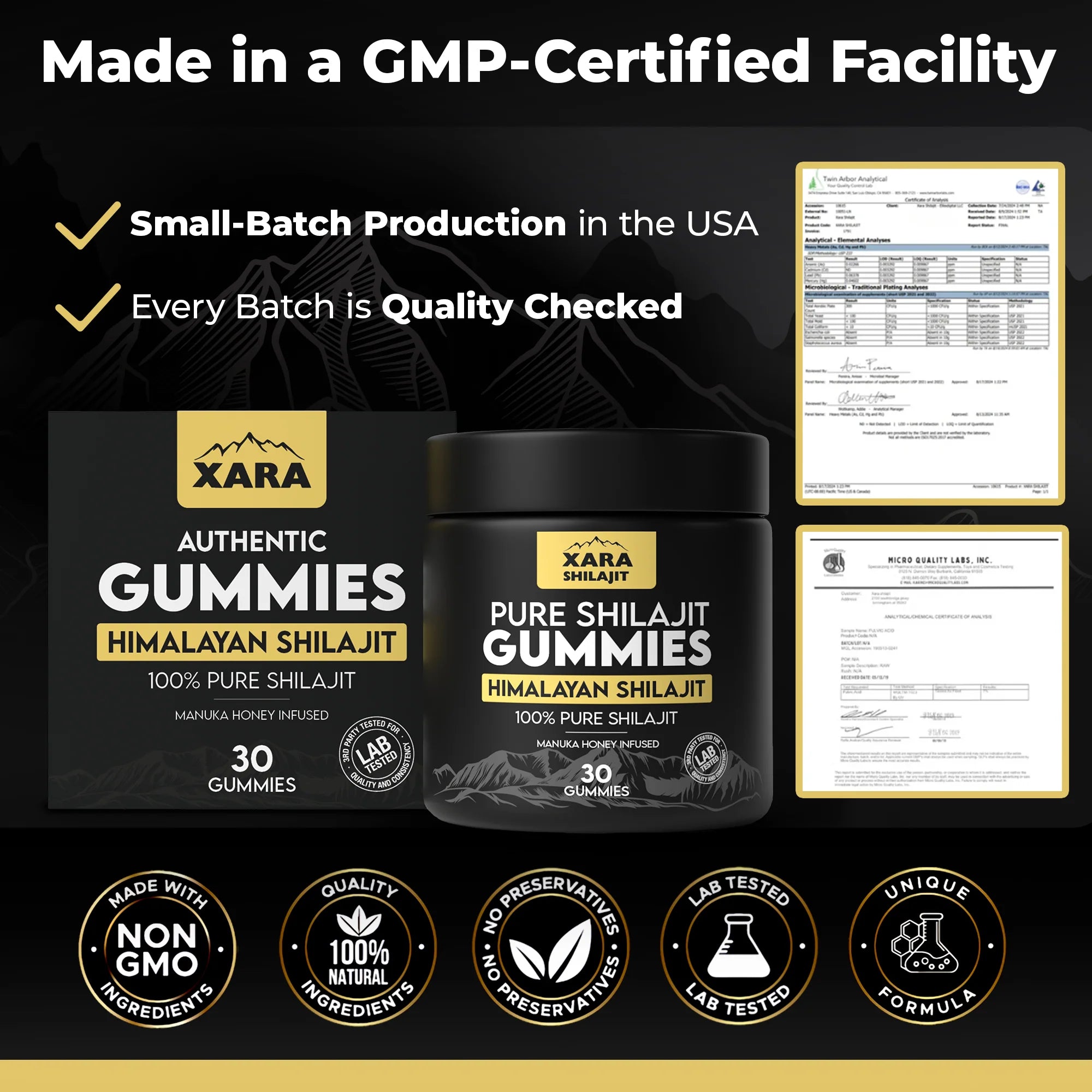 SHILAJIT™ Pure Shilajit Gummies