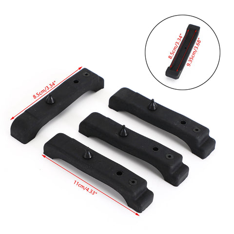 4pcs Rubber Support Pads Radiator Mounting Cushions Fit GM Chevy 4 Core Radiator Generic